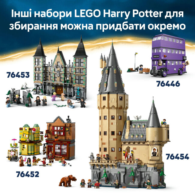 Конструктор LEGO Harry Potter Привіт-драйв: візит тітки Мардж (76451)