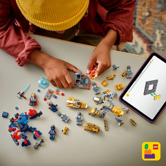 Конструктор LEGO Marvel Месники: Завершення Тор проти Чітаурі (76322)