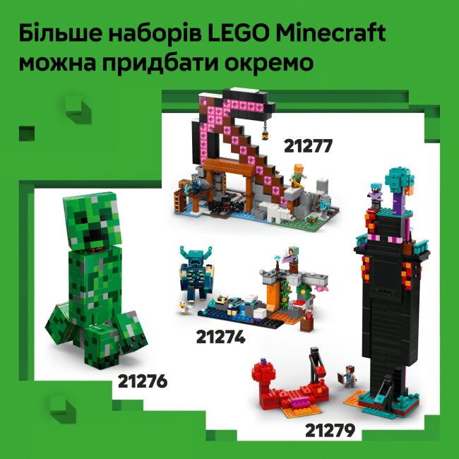 Конструктор LEGO Minecraft Адвент календар 2025 (21280)