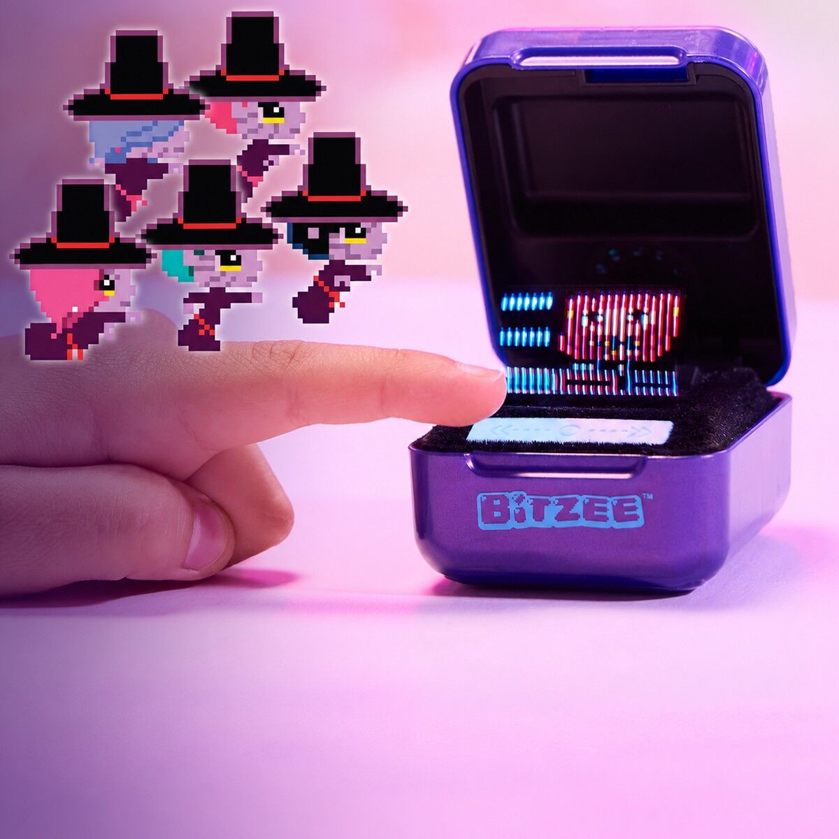 Інтерактивна іграшка з віртуальними цифровими героями BITZEE - КЕЙПОП-МИСЛИВИЦІ НА ДЕМОНІВ