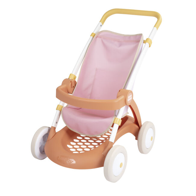 Коляска для ляльки Smoby Baby Nurse Теракотова пудра Прогулянка (7600254024)