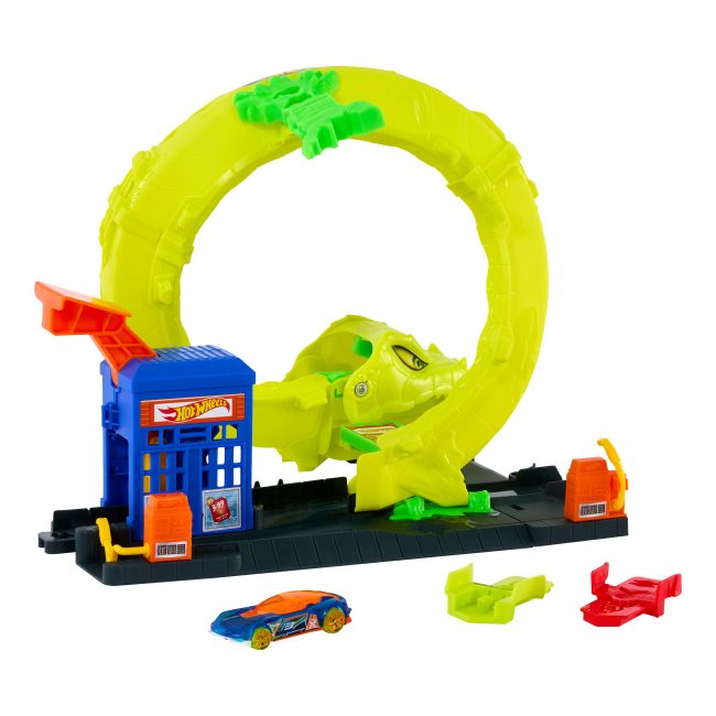 Ігровий набір Hot Wheels City Спіральна атака Змії (JBM63)