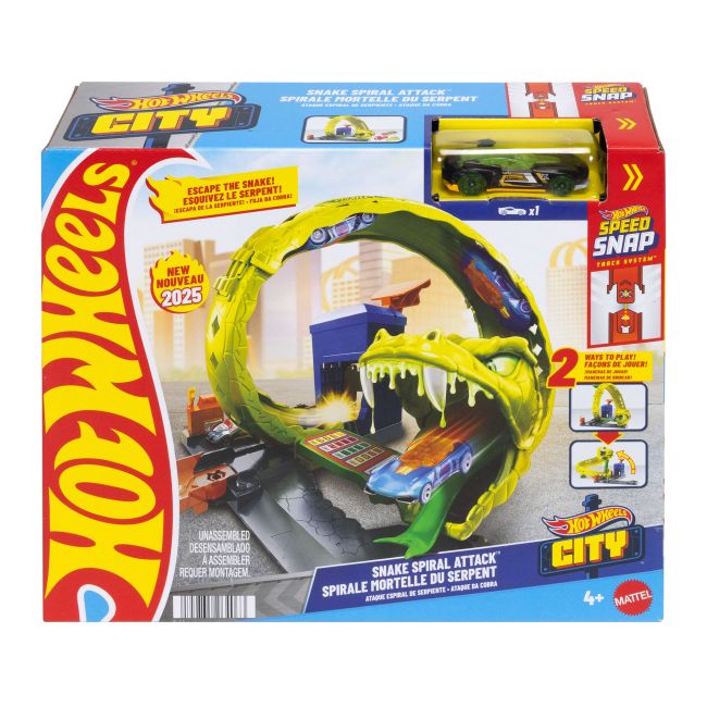 Ігровий набір Hot Wheels City Спіральна атака Змії (JBM63)