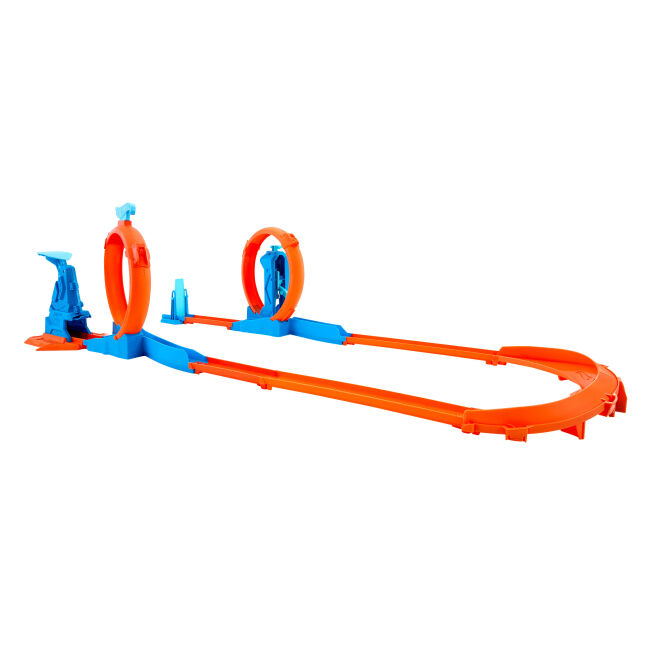 Трек Hot Wheels Track creator Потрійна петля (JDW39)
