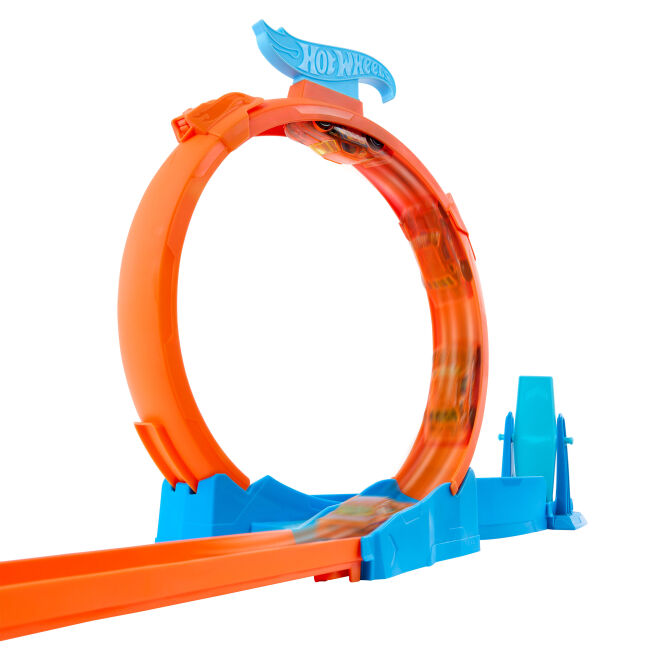 Трек Hot Wheels Track creator Потрійна петля (JDW39)