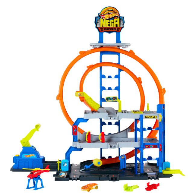 Ігровий набір Hot Wheels City Гараж з мега петлею (JBM74)