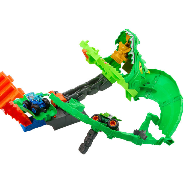 Ігровий набір Hot Wheels Monster Trucks Атака вогняного дракона (JFR06)