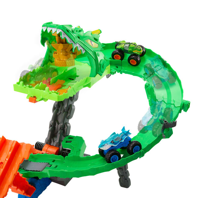 Ігровий набір Hot Wheels Monster Trucks Атака вогняного дракона (JFR06)