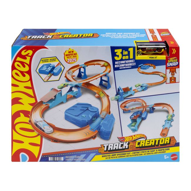 Трек Hot Wheels Track creator Крутий стрибок (JDB49)