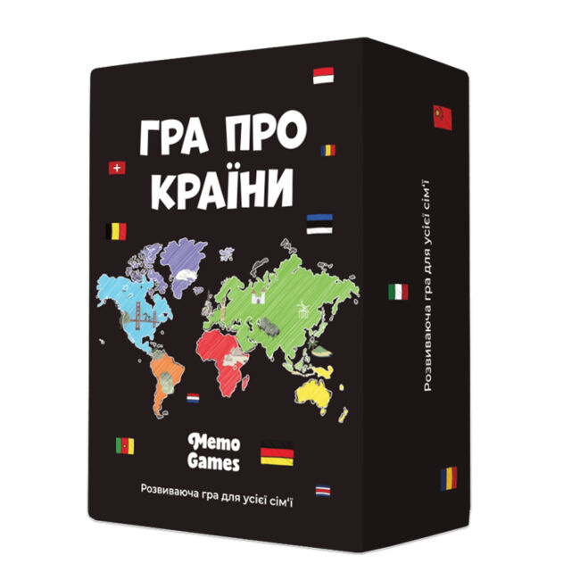 Настільна гра Memo Games Гра про Країни