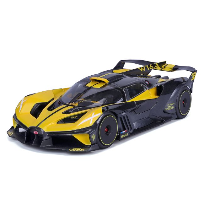 Автомодель - BUGATTI BOLIDE (чорно-жовтий, 1:18)