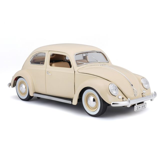 Автомодель - VOLKSWAGEN KÄFER BEETLE (1955) (бежевий, 1:18)