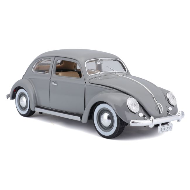 Автомодель - VOLKSWAGEN KÄFER BEETLE (1955) (сірий, 1:18)