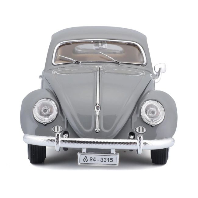 Автомодель - VOLKSWAGEN KÄFER BEETLE (1955) (сірий, 1:18)