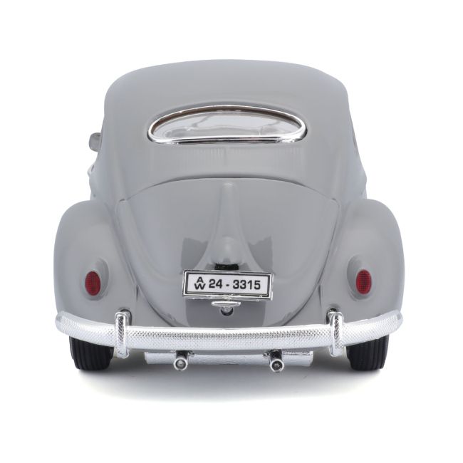 Автомодель - VOLKSWAGEN KÄFER BEETLE (1955) (сірий, 1:18)