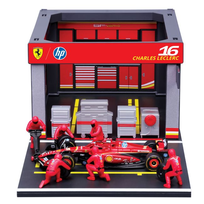 Ігровий набір - PIT PASS FERRARI SF-24 (1:43)