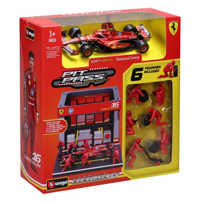 Ігровий набір - PIT PASS FERRARI SF-24 (1:43)