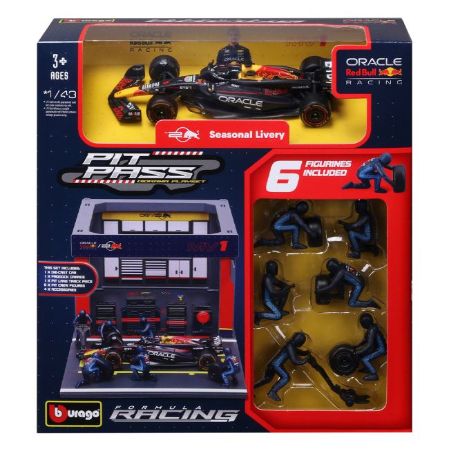 Ігровий набір - PIT PASS ORACLE RED BULL RACING RB20 (1:43)
