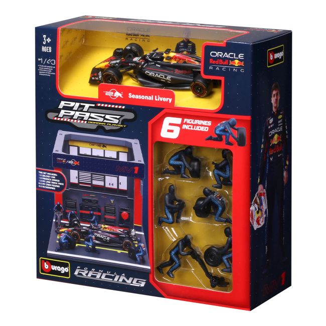Ігровий набір - PIT PASS ORACLE RED BULL RACING RB20 (1:43)