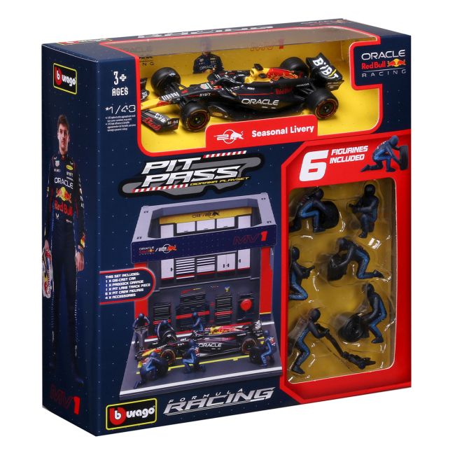 Ігровий набір - PIT PASS ORACLE RED BULL RACING RB20 (1:43)