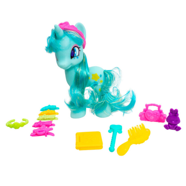 Ігровий набір Maya toys Єдиноріг з аксесурами бірюзовий (63811D)