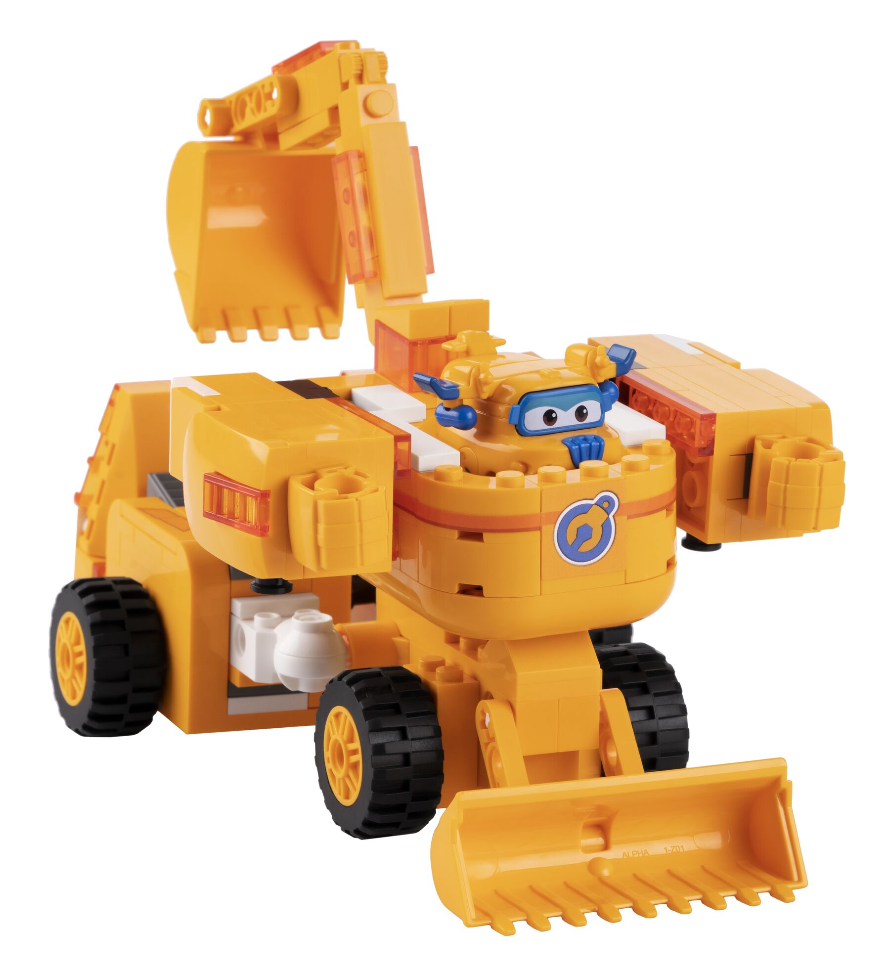 Конструктор-трансформер Small Blocks 2-in-1 Buildable Transforming Vehicle Donnie, Донні