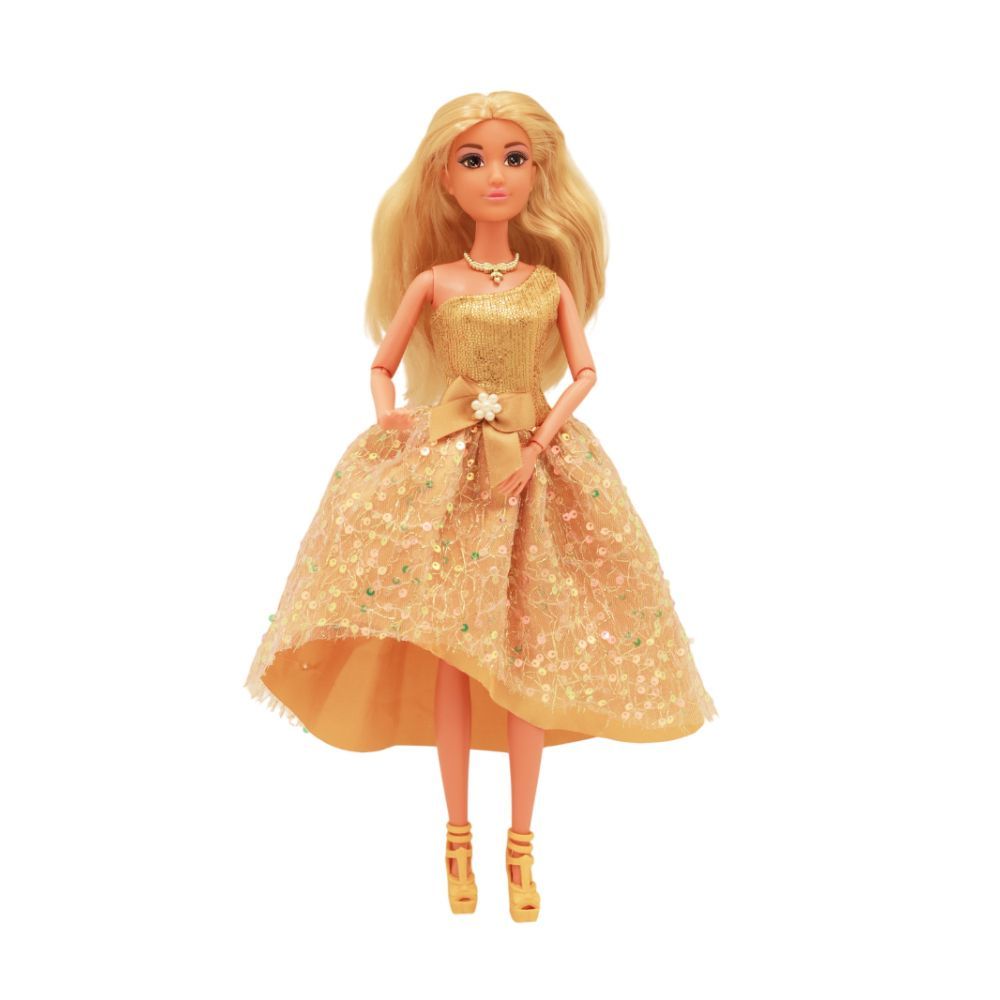 Лялька Shantou Yisheng Classic Anlily Gold dress (616521)