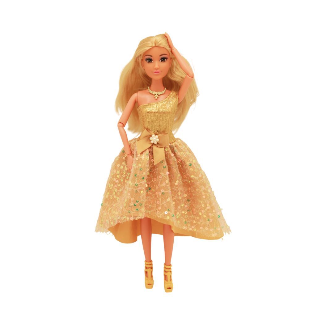 Лялька Shantou Yisheng Classic Anlily Gold dress (616521)