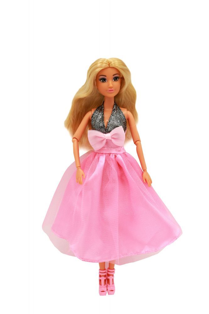 Лялька Shantou Yisheng Classic Anlily Pink dress (616525)