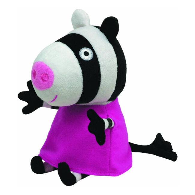 М'яка іграшка TY Peppa Pig Zoe Zebra 15 см (46174)