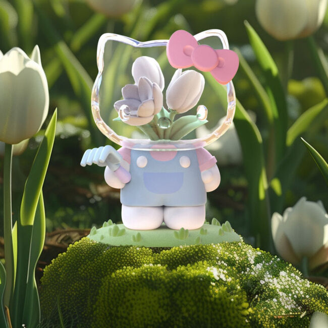 Колекційна фігурка Mighty Jaxx серії Sanrio: Azuma Makoto - Хелоу Кітті