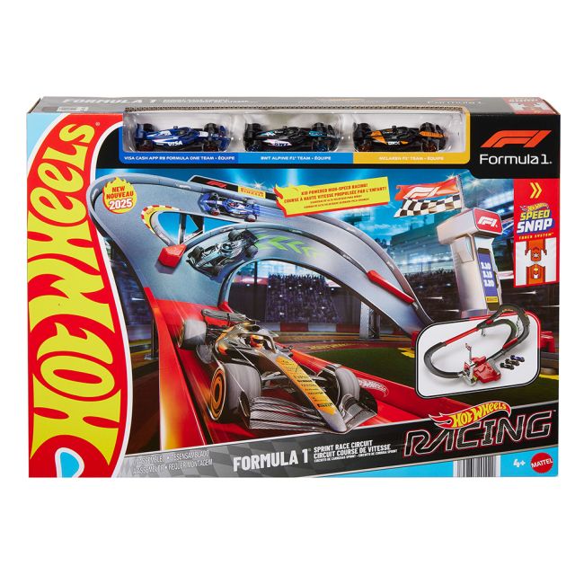 ​Ігровий набір Hot Wheels Траса для перегонів Формули 1 (JDY15)