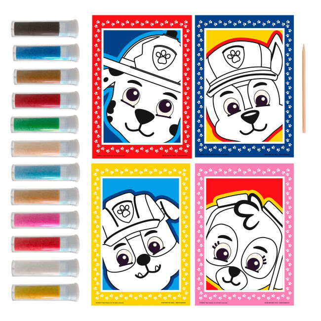 Набір для розпису кольоровим піском Moxy Paw Patrol (723276)