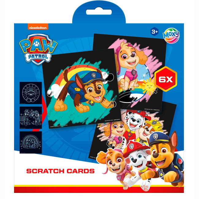 Набір для творчості Moxy Paw Patrol Скретч-картки (723382)