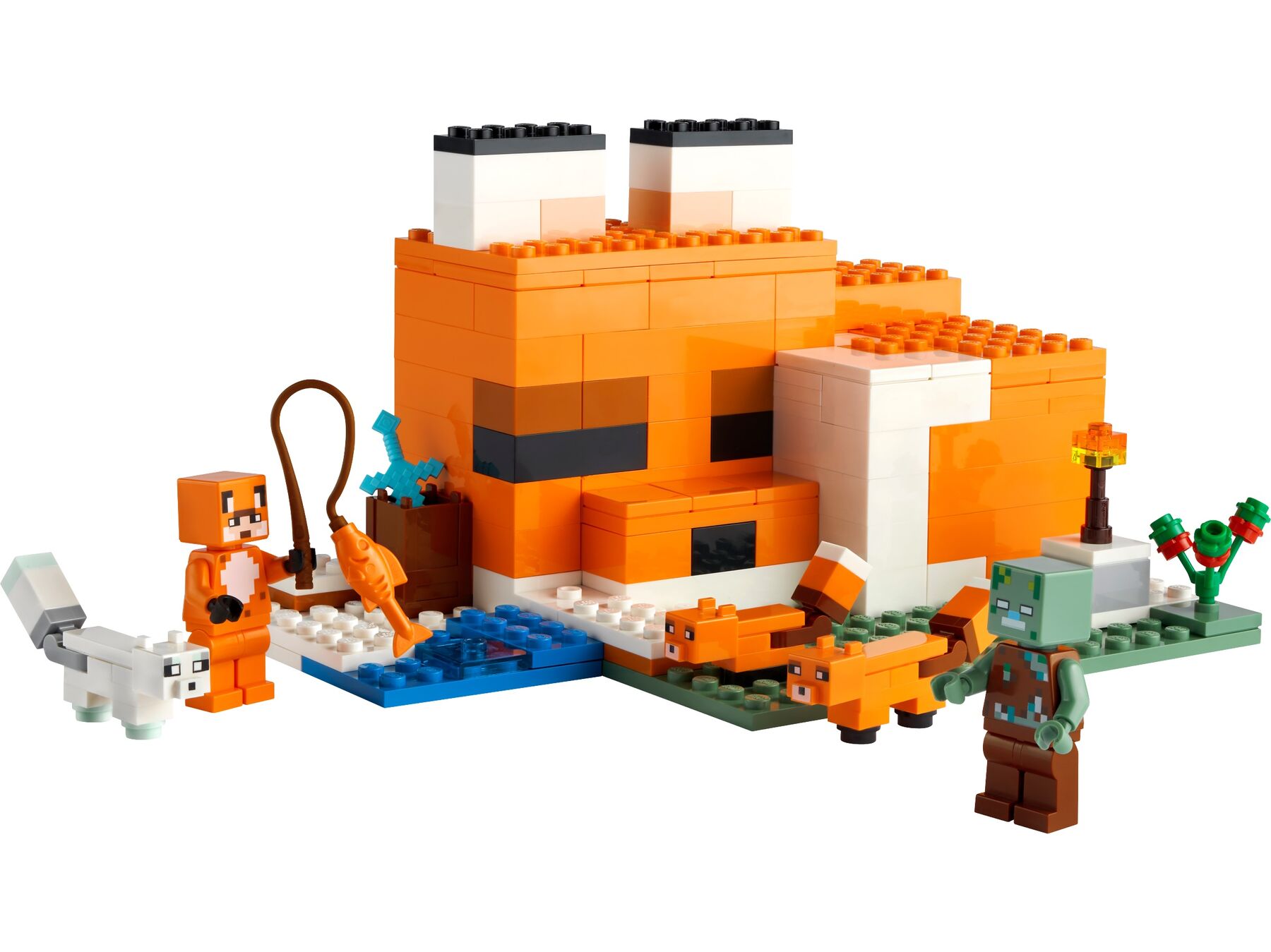 Конструктор LEGO Minecraft Нора лисиці (21178)