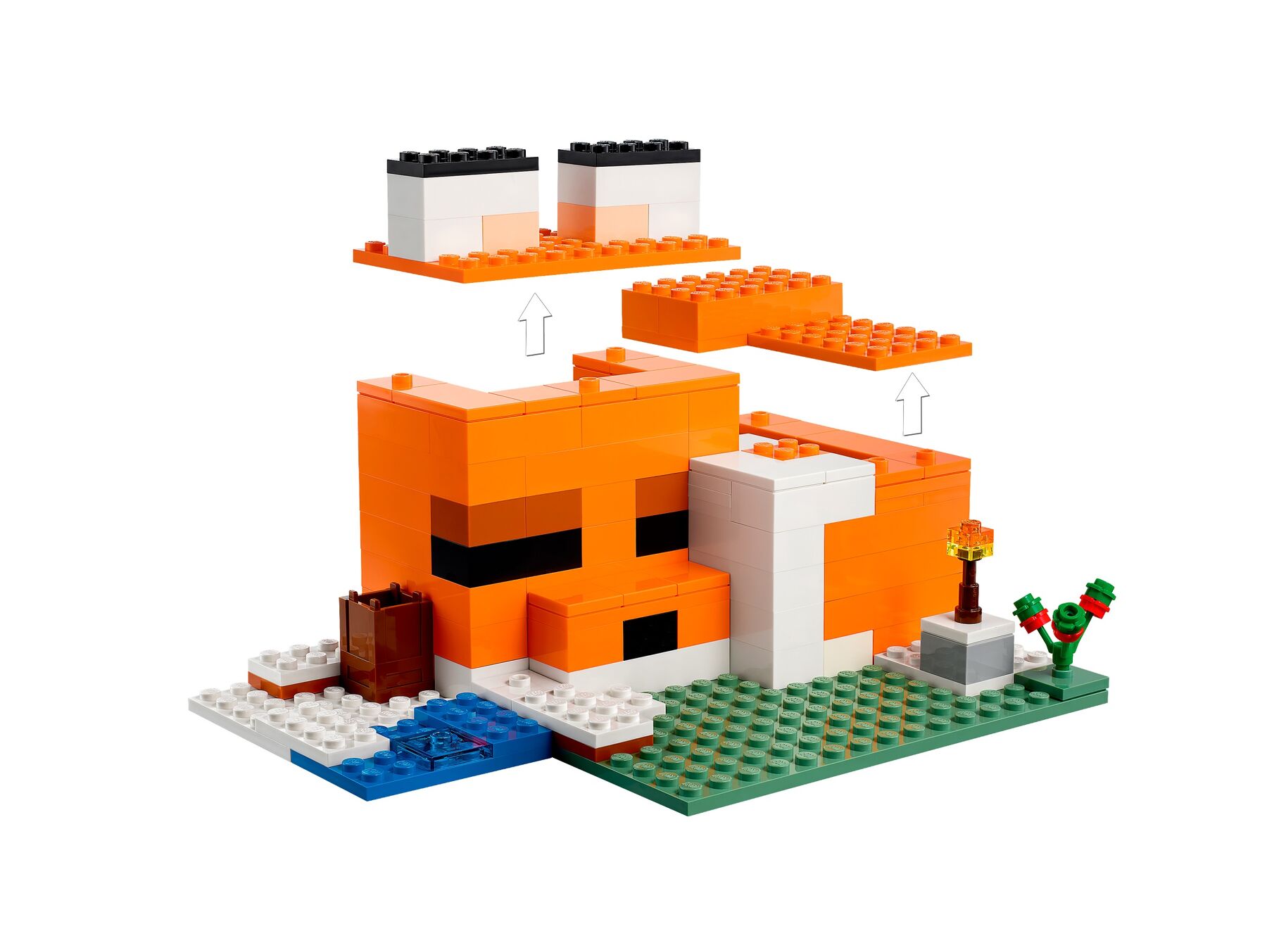 Конструктор LEGO Minecraft Нора лисиці (21178)