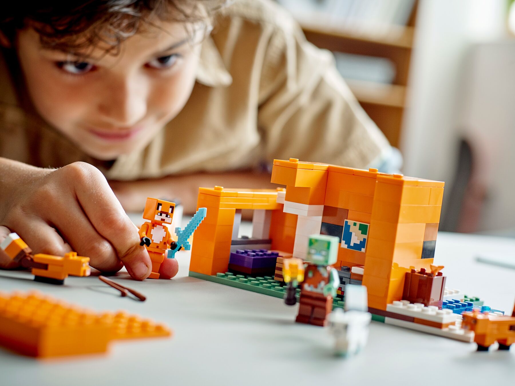 Конструктор LEGO Minecraft Нора лисиці (21178)