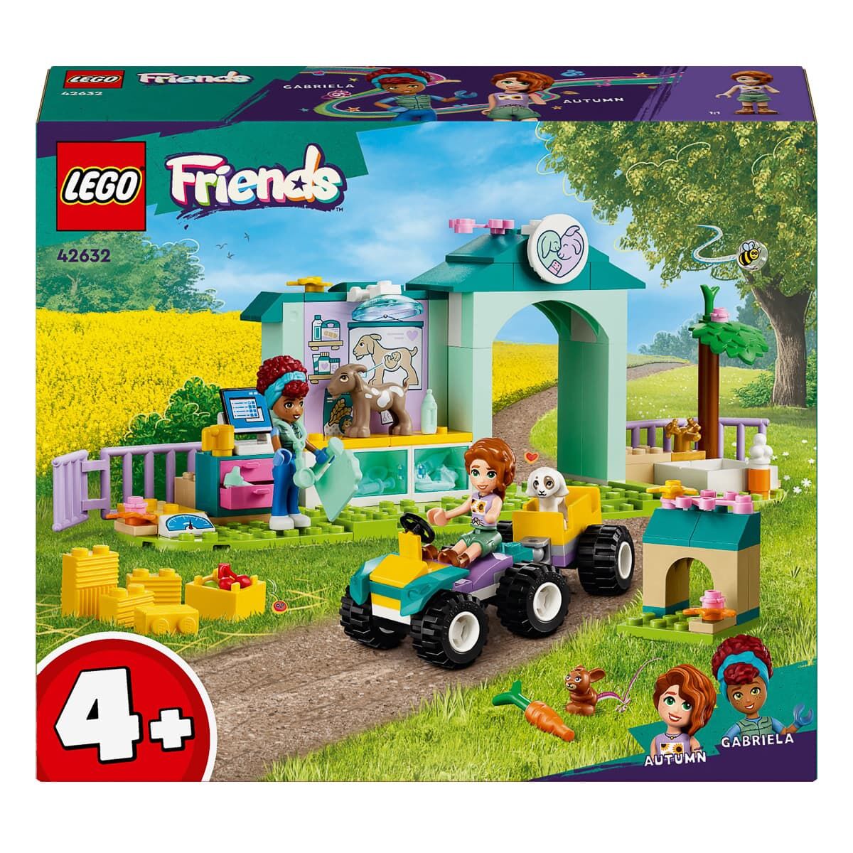 Конструктор LEGO Friends Ветеринарна клініка для сільськогосподарських тварин (42632)