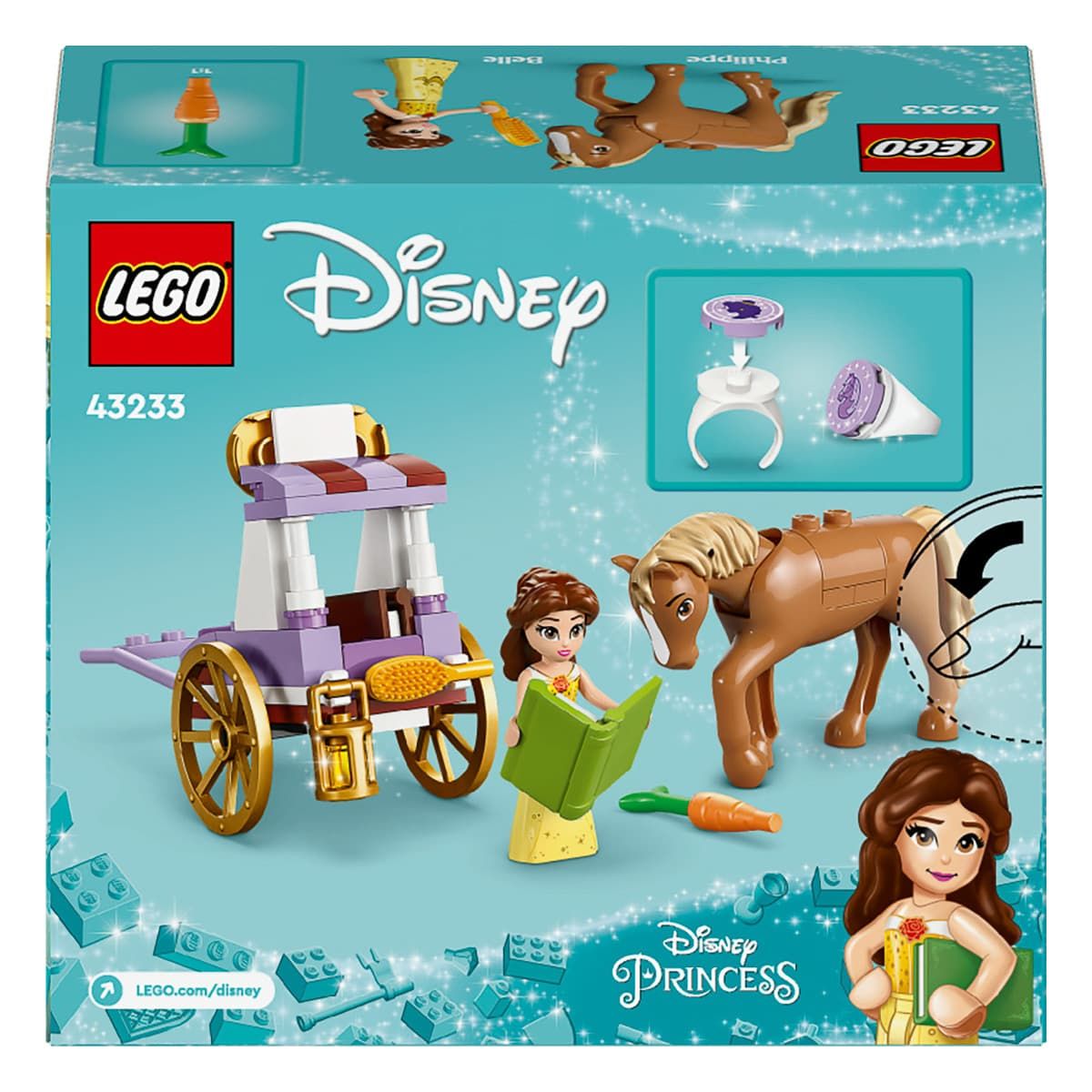 Конструктор LEGO Disney Princess Казкова карета Белль (43233)