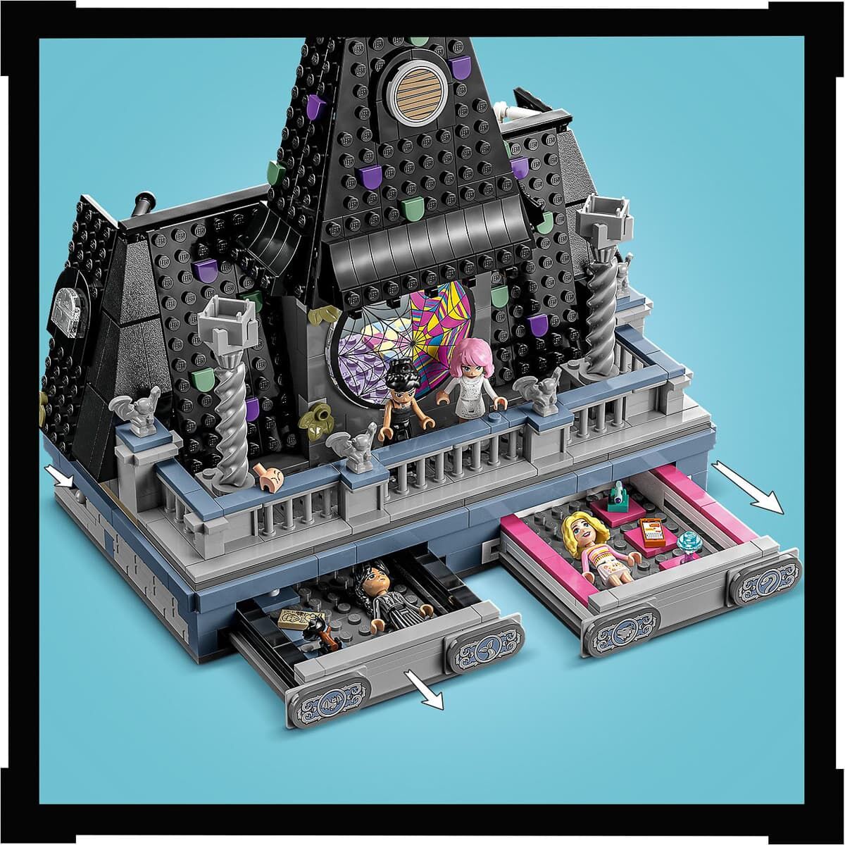 Конструктор LEGO Wednesday Кімната Венздей та Енід (76781)