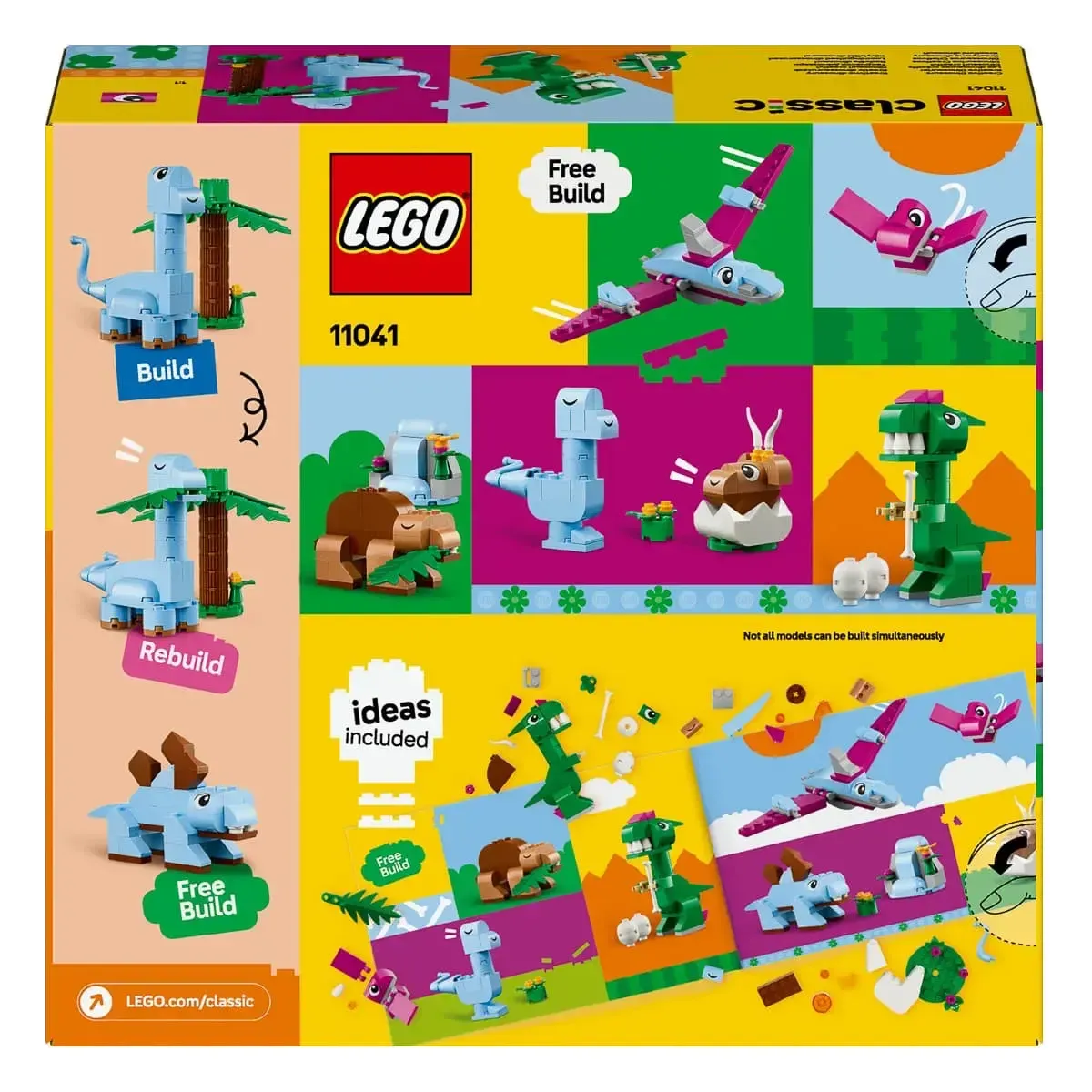 Конструктор LEGO Classic Творчі динозаври (11041)