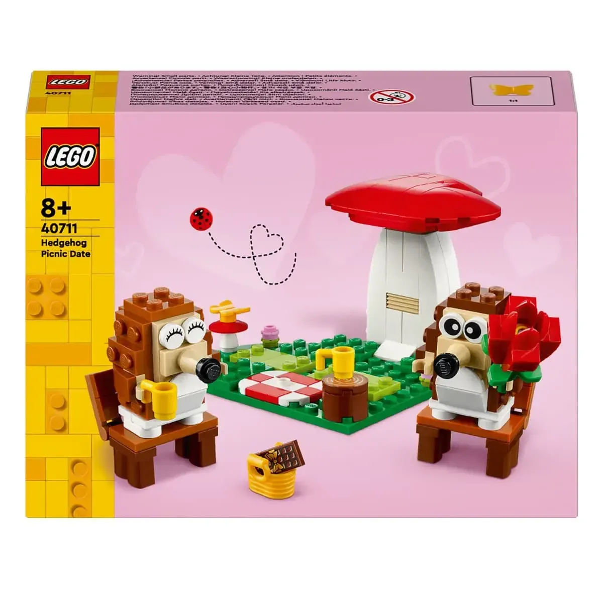 Конструктор LEGO Icons Романтичний пікнік їжачків (40711)