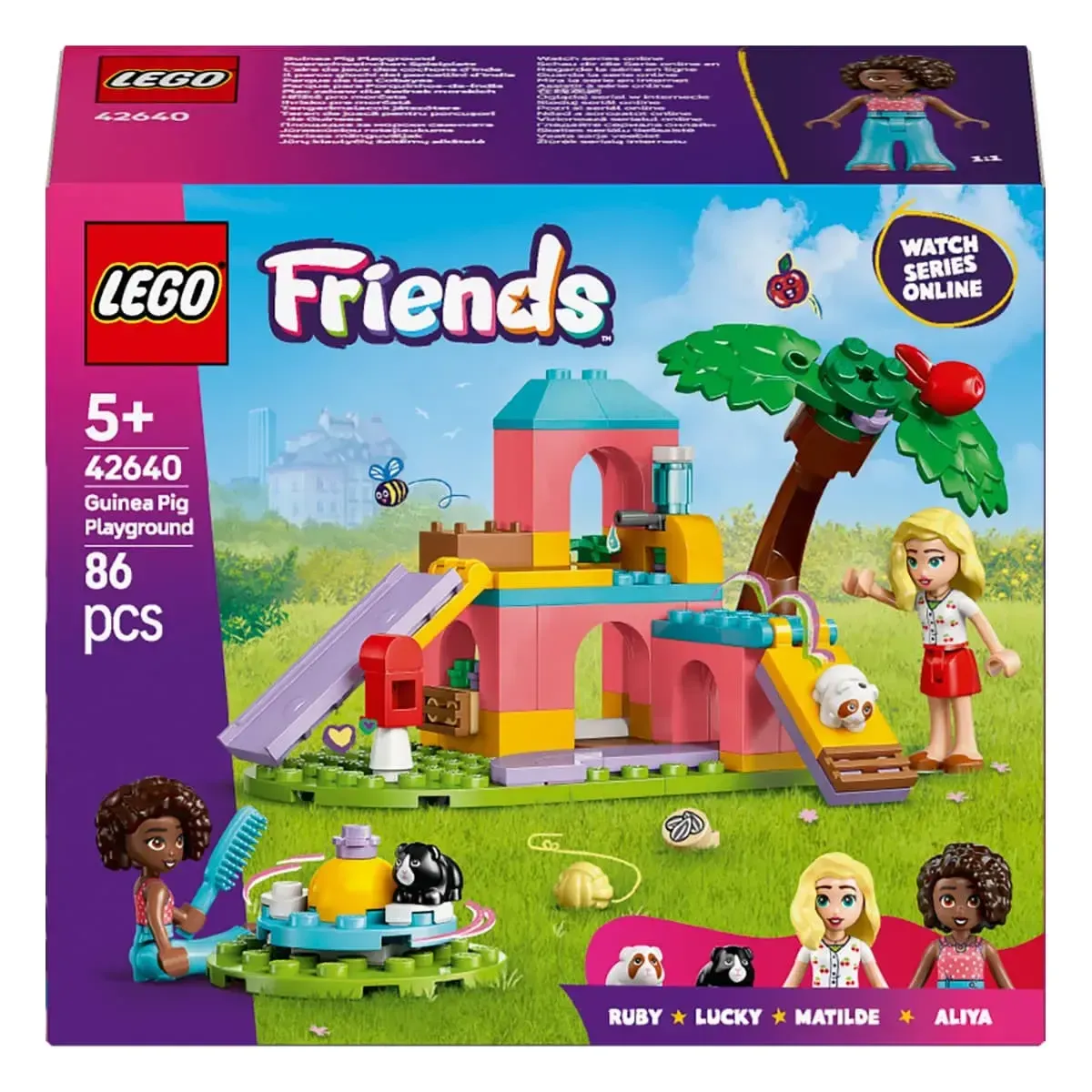 Конструктор LEGO Friends Ігровий майданчик для морських свинок (42640)