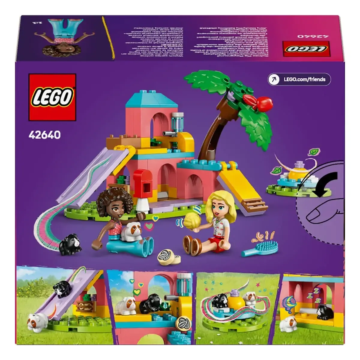 Конструктор LEGO Friends Ігровий майданчик для морських свинок (42640)