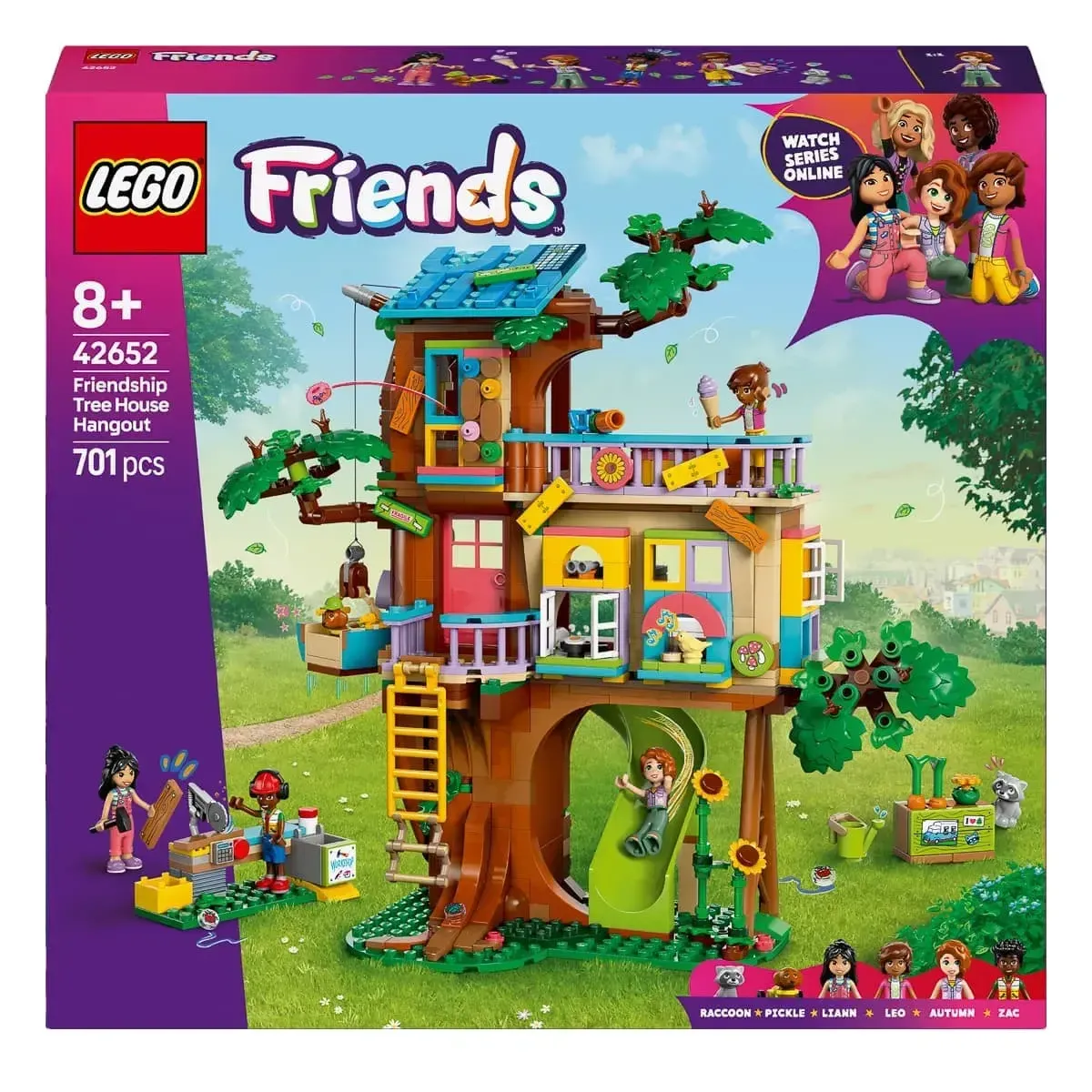 Конструктор LEGO Friends Тусовка у будиночку дружби на дереві (42652)