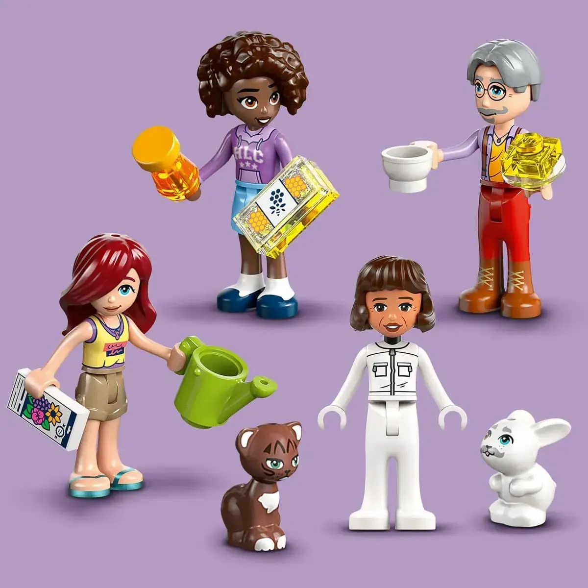 Конструктор LEGO Friends Будиночок і квітник бджолярів (42669)