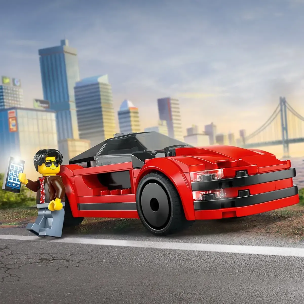 Конструктор LEGO City Червоний спортивний автомобіль (60448)