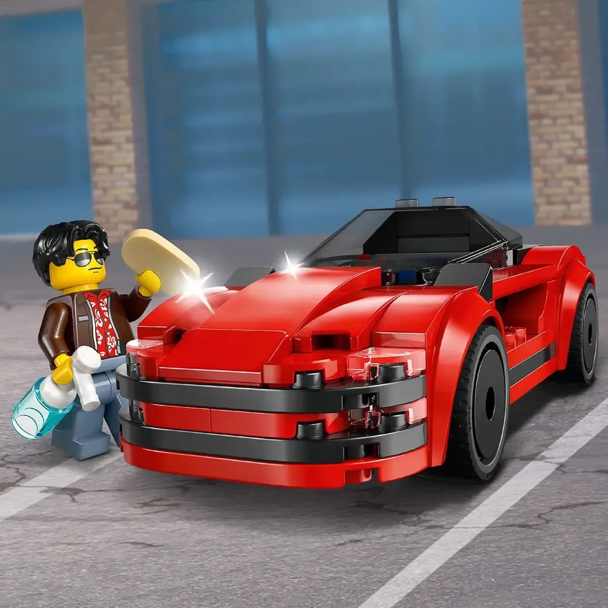 Конструктор LEGO City Червоний спортивний автомобіль (60448)