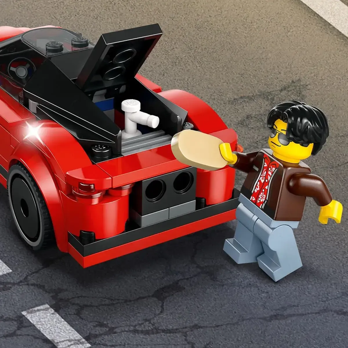 Конструктор LEGO City Червоний спортивний автомобіль (60448)