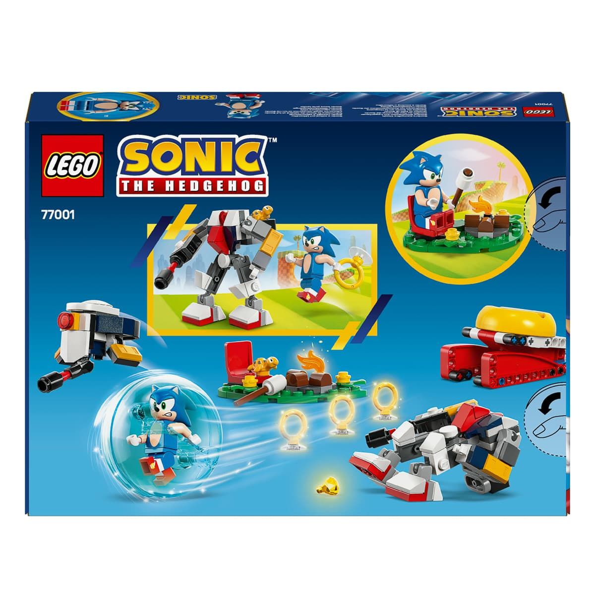 Конструктор LEGO Sonic the Hedgehog Зіткнення Соніка біля багаття (77001)
